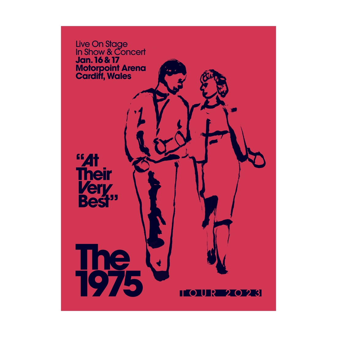 Cardiff 2023 Poster - The 1975