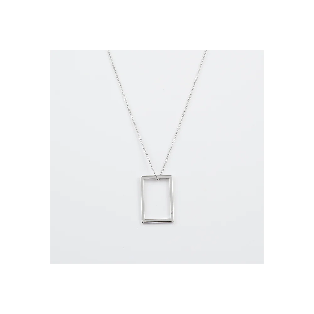 The 1975 2025 rectangle necklace