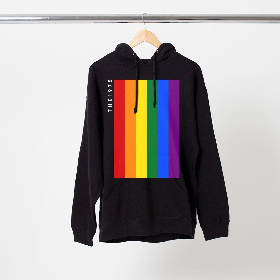 The 1975 - Loving Someone Rainbow Hoodie