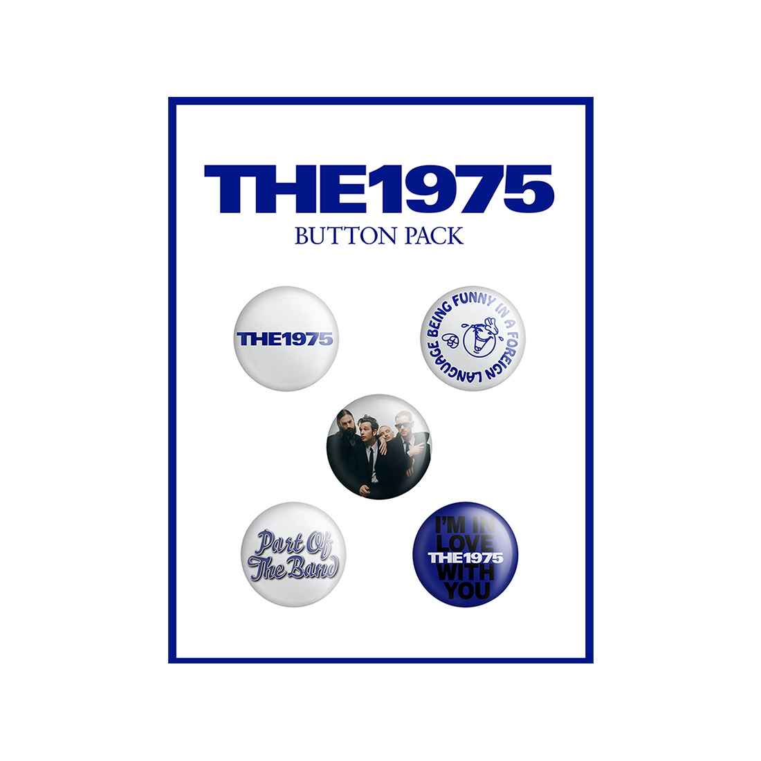 The 1975 - The 1975 Button Pack