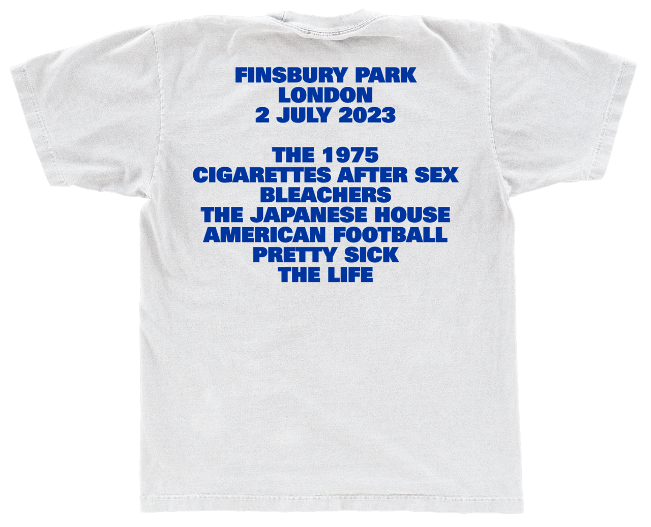The 1975 - Finsbury Park At Their Very Best Event T-Shirt